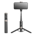 thumbnail image 1 of Q12 Selfie Stick Tripod, ABS+ Aluminium Alloy Wireless Selfie Rod With Phone Holder For Travel Vlog Photo Video Taking, 1 of 9
