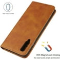 thumbnail image 6 of Galaxy A50 Wallet Case,Premium PU Leather Flip Folio Case with Card Slot, Stand Holder and Magnetic Closure [TPU Shockproof Interior Protective Case] for Samsung Galaxy A50s A30s A50,Khaki, 6 of 14