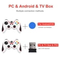 thumbnail image 3 of Controlador Inalámbrico Juegos PC Gamepad V8 2.4G para Android/iOS/PC/PS3/Switch/teléfono, 3 of 9
