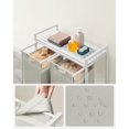 thumbnail image 3 of Boutique Home Laundry Hamper with 2 Removable Bags, Metal Frame, White, 3 of 7