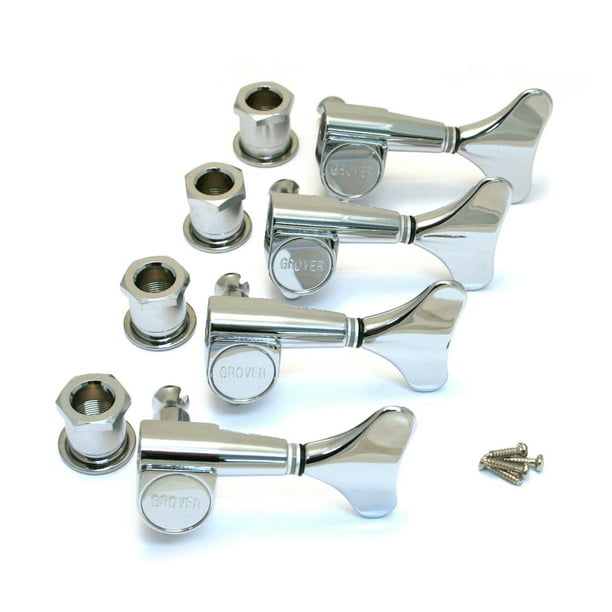 Grover Mini Bass Guitar Tuning Machines 201 Ratio 4 InLine
