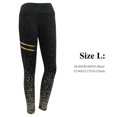 thumbnail image 2 of Yoga Pants High Waist Elastic Pants for Sports 1Pcs Women Black Polyester, 2 of 4