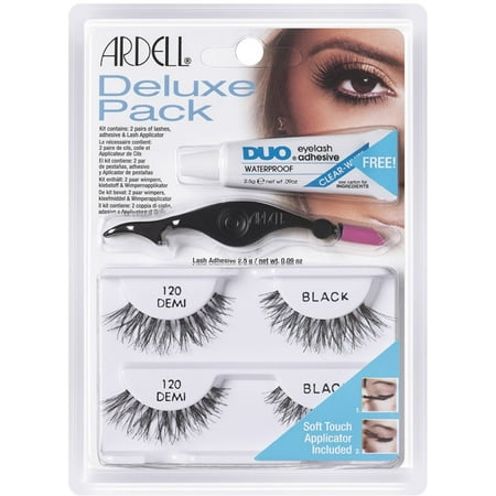 4 Pack - Ardell Deluxe Pack Lash #120 Black 2 ea