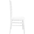 thumbnail image 3 of Advantage White Chiavari Chair WDCHI-W, 3 of 5