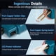 thumbnail image 4 of Kit De Soldador De Plástico, Pistola De Soldar De Plástico Operación Segura Portátil Amplia Compatibilidad Multifuncional Enchufe UE 220 V Para Mantenimiento Para Manijas, 4 of 7