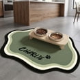 thumbnail image 5 of Pet Mats for Food and Water Pet Feeding Mat Fast-Drying Absorbent Non-Slip Cats Dog Bowl Mat Pet Food Water Absorbent Pet Mat, 5 of 7