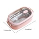 thumbnail image 3 of Yuarrent Fiambrera portátil de acero inoxidable con aislamiento de alimentos, contenedor de almacenamiento fresco para mantener la oficina, Mostrada, 3 of 6