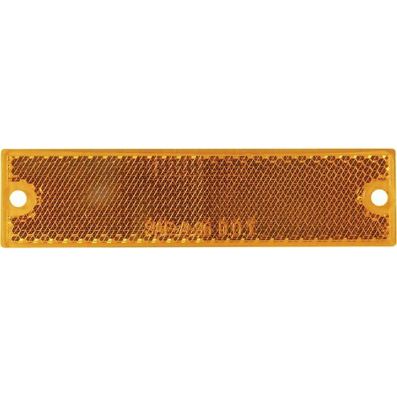 Optronics RE15ABP Amber Rectangular Reflector