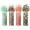 Wilton Traditional Mix Holiday Sprinkles Mega Set Of 4, 19.3 Oz, Red, Green And White