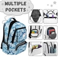 thumbnail image 7 of Bulopur Camo Shark Kids Backpack for Boys, Cute School Bag Lightweight/Breathable/Durable/Waterproof Multi-Pocket Book Bag for Back to School, 7 of 7