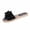 Black, variant on Women's Cloth Bow Slide Sandals with Woven Sole Casual Summer Shoes