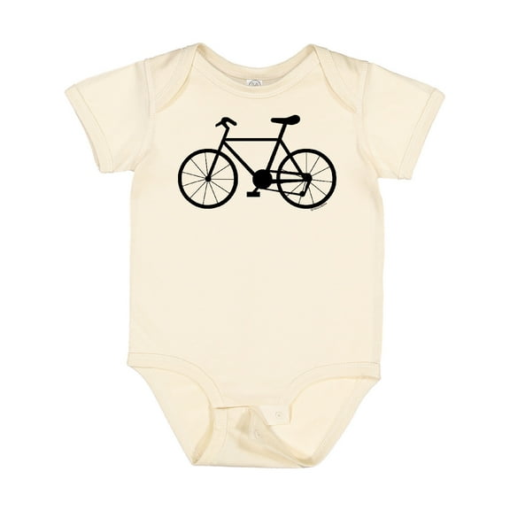 Inktastic Bicycle Silhouette Boys or Girls Baby Bodysuit