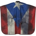 thumbnail image 3 of Crack Puerto Rico Flag Salon Barber Cape - Professional Hairdressing Waterproof Hair Cutting Cape With Adjustable Snap Closure-Haircut Apron For Hair Stylist And Home Use-55''X66'', 3 of 9