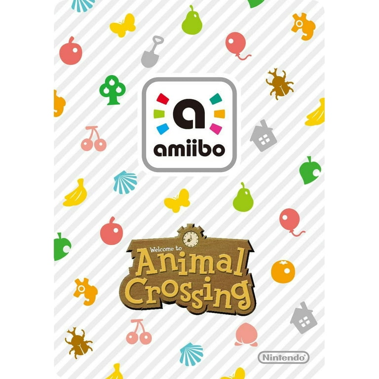 Nintendo Animal Crossing Amiibo Cards - Series 1 - 3 Card Pack