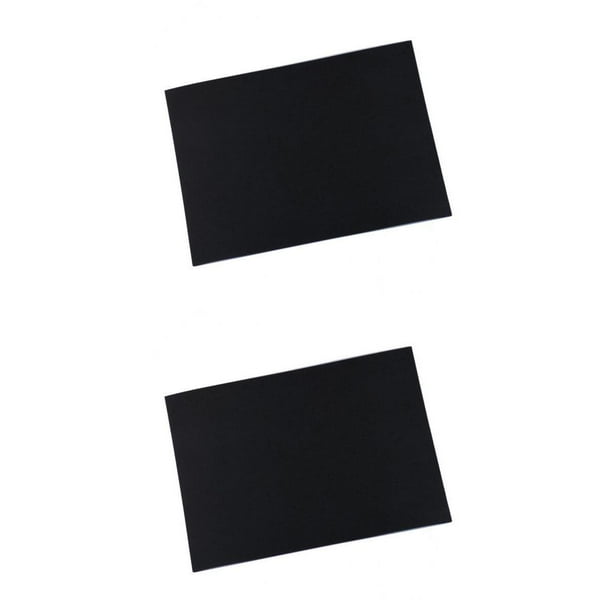 2x hojas de espuma EVA negra para manualidades para niños modelo de cosplay