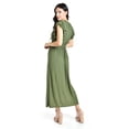 thumbnail image 3 of Vestido Largo Roman Fashion Juvenil 9940-SO Verde Militar, 3 of 5