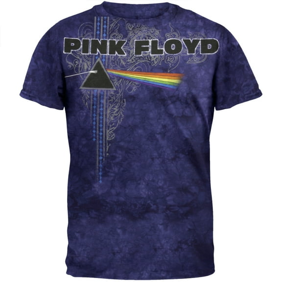 Pink Floyd Men's Time To Breathe Tie Dye Short Sleeve T Shirt