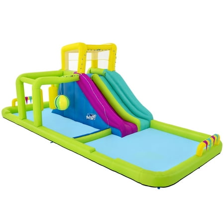 Bestway H2OGO! Splash Course Kids Inflatable Mega Water Park w/ Air Blower