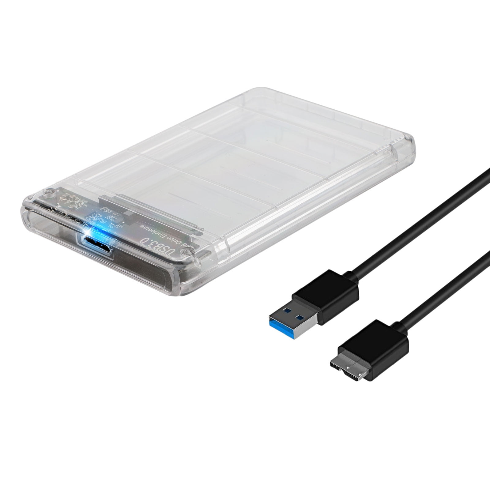 3.5"Inch SATA HDD Enclosure External USB3.0 HDD Cover Case