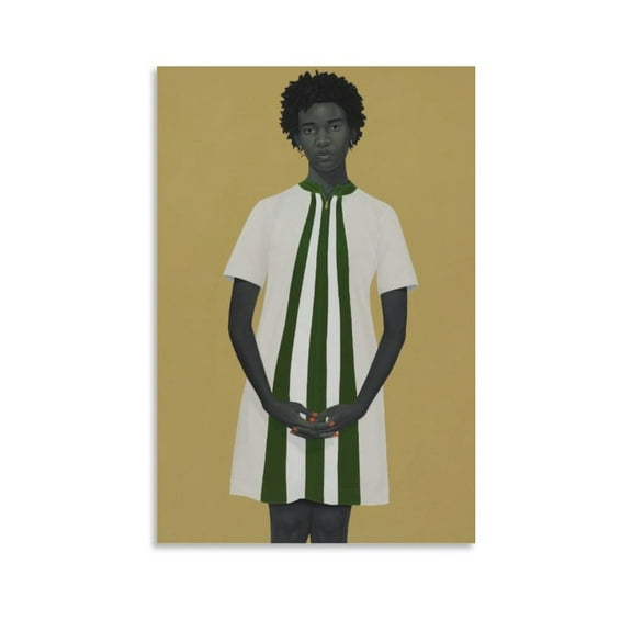 Portrait Painter Amy Sherald Painting Art Poster (58) Posters Wall Art Painting Canvas Gift Living Room Prints Bedroom Decor Poster Artworks 20x30inch(50x75cm)