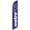 Purple, variant on Cobb Promo Advertising Feather Flag 12ft for Metro PCS Orange - Replacement Flag Only Without Poleset