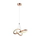 thumbnail image 1 of Lampara Colgante Iluminacion Luz Vic Infinitum Oro Rosa, 1 of 3