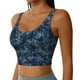 thumbnail image 2 of Balery Hawaiian Style Sujetadores deportivos con espalda cruzada para mujer, acolchados, sin costuras, de alto impacto, ideales para yoga, gimnasio, entrenamiento y fitness.-Large, 2 of 8