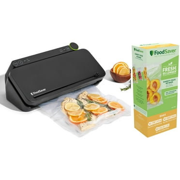 FoodSaver Premier Multi-Use Food Preservation Vacuum Sealer with Value Pack Bags Solution Bundle