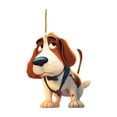 thumbnail image 2 of Cute Acrylic Long Ear Puppy Car Hanging Pendant,Personalized Lightweight Wear Resistant Stylish Decor,Universal Auto Interior Rearview Mirror Creative Fashion Festival Gift Ornament Accessory, 2 of 6