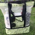 thumbnail image 4 of Advancent Bolsa de almuerzo aislada Comida portátil Frutas Bebidas Bolsa fresca Llevar Camping Picnic Parque Bolso Niños Adultos Almacenamiento y organización del hogar Cielo azul Advancent HA064996-01, 4 of 6