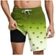 thumbnail image 1 of Pantalones Cortos Casuales para Hombre Imprimir con Bolsillos Pantalones de Playa de Cintura Elástica, Pantalones Cortos de Cintura Elástica para Hombre, 1 of 7