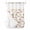 Burnt Orange Yellow White, variant on No Hook Shower Curtains with Snap-in Liner Set, Orange Green Yellow Botanical Waterproof Hotel Style Bathroom Shower Curtain, Fall Maple Leaf Breathable Mesh Top Window Bath Curtains 48''x72''