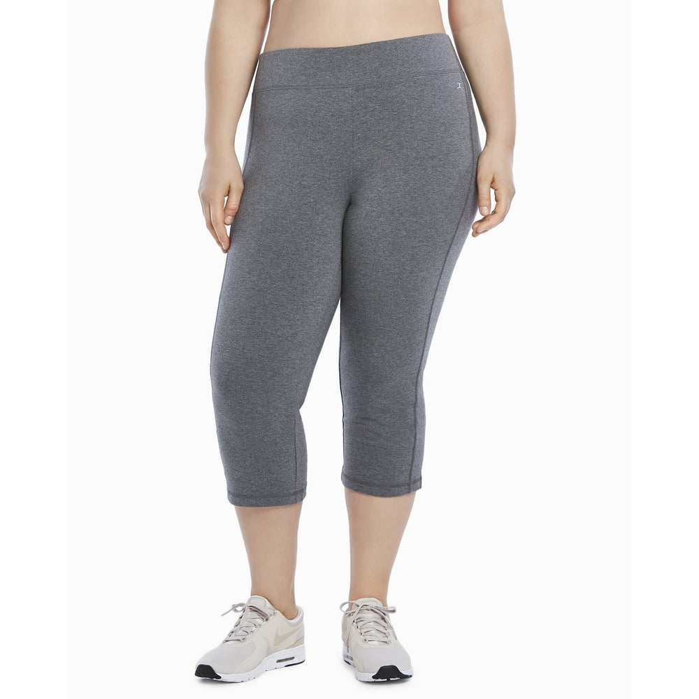 Danskin Danskin Women's Plus size Active Sleek Fit Yoga Crop