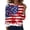 Pink #91, variant on KDDYLITQ Womens 250th Anniversary Tshirt Causal 250 Years Birthday Long Sleeve Tops Patriotic Printed Vintage Tees National Flag Print Graphic Crew Neck T-Shirts Blue M
