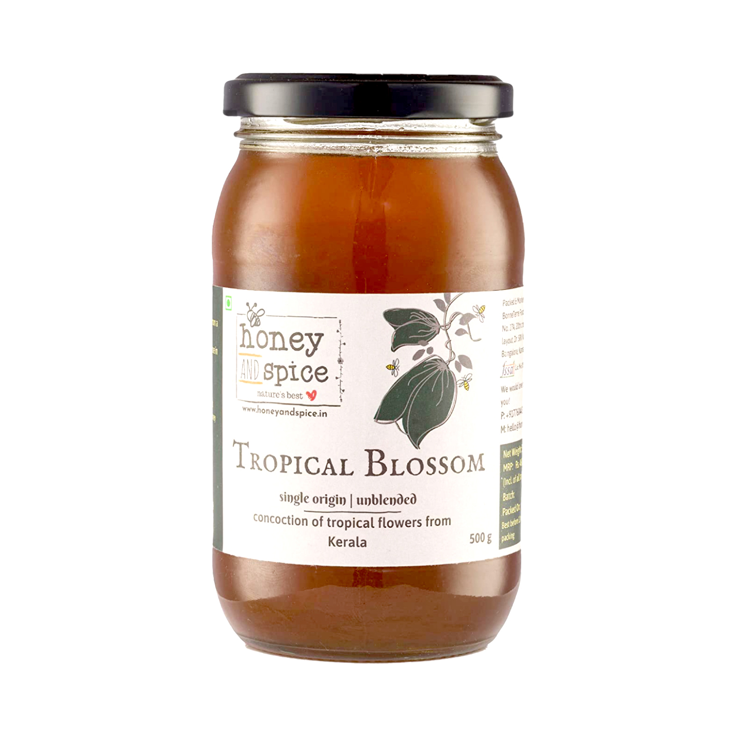 Honey and Spice Tropical Blossom Unblended Concoction of tropical