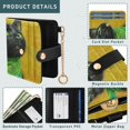thumbnail image 5 of Small Wallet For Women Bifold Leather Pocket Coin Credit Card Holder With RFID Blocking Adorable Dark Cat, 5 of 6