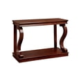 thumbnail image 4 of Furniture of America Kenney Transitional Wood Console Table in Cherry, 4 of 4