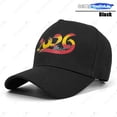 thumbnail image 1 of Gorra de béisbol 2026, informal, deportiva, de algodón, ajustable, tipo trucker, para papá, para las Olimpiadas, Super Bowl, Copa Mundial, Abierto de Tenis,Black, 1 of 7