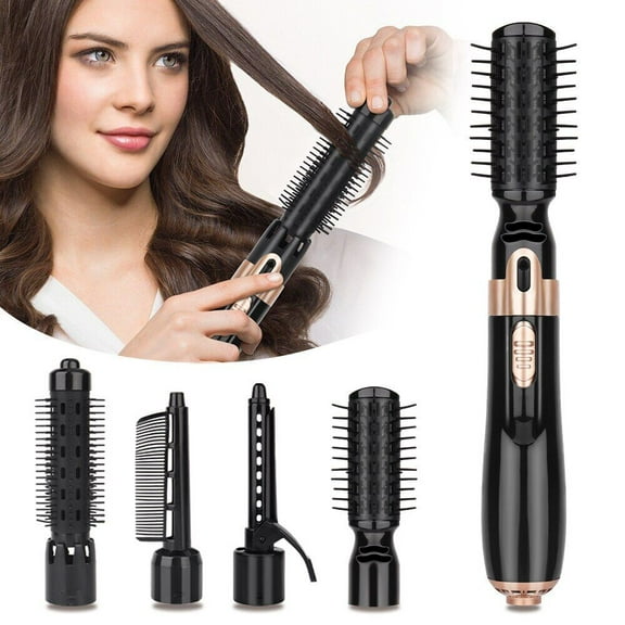 4 in 1 Hair Dryer Brush Electric Hot Air Comb Multifunction Hair Curler