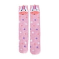 thumbnail image 2 of shamjina 1 Pair Kids Girls Knee High Socks 3-15 Years Comfortable Cotton Animal Socks, 2 of 8