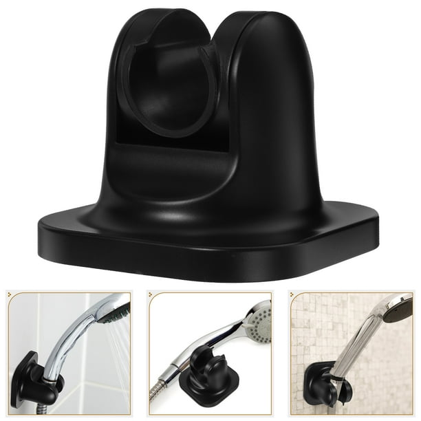 CHICHUMID Soporte Adhesivo Para Ducha De Mano Negro Para Almacenamiento Fácil Y Sin Perforar