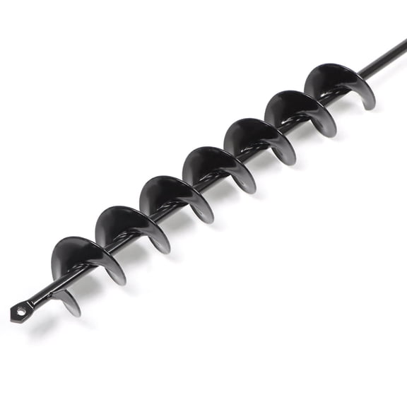 findmall Extended Length Auger Drill Bit 32"×2" Post Hole Digger For 3/8" Hex Drive Dril