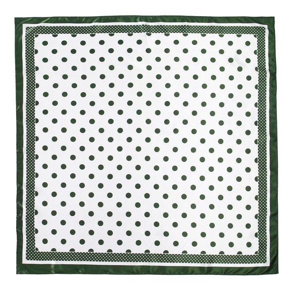MEICHEN Womens Polka Dots Print Satin Head Scarf Fashion Lightweight Turbans Casual Soft Hijabs