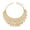 X700-Gold, variant on Multiple Shade Geometric Tassels Design Necklace Metal Materials Clavicle Chain Ideal For Bloggers And Styles Enthusiasts