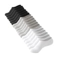 thumbnail image 1 of WAYAN 18 Packs No Show Socks Invisible Socks Men Women Cushioned Low Cut Ankle Sock for Running Gym Hiking (9 Pairs), 1 of 1