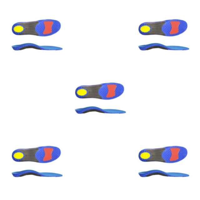 kurtrusly Relief With Orthotic Insoles Say Yes To Comfort And Support Multifunctional blue M 5Set