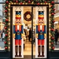 thumbnail image 4 of Vjnyvs Polyester Blue Christmas Nutcracker Soldier Door Banner 2-Pack Holiday Front Porch Hanging Decor, 4 of 7