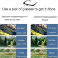 thumbnail image 4 of Primafocus Adjustable Glasses, Adjustable Focus Glasses, Near and Far Sight, Adjustable Reading Glasses for Men and Women, 1 piece., 4 of 5