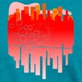 thumbnail image 3 of CafePress - Abstract Guitar City T Shirt - Womens Tri-blend T-Shirt, 3 of 4