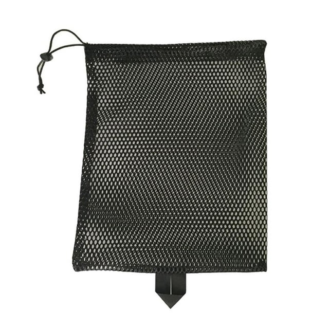 Bolsas portátiles Cola con cordón de red de malla para zapatos